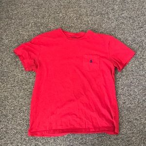 Red Polo pocket T-Shirt